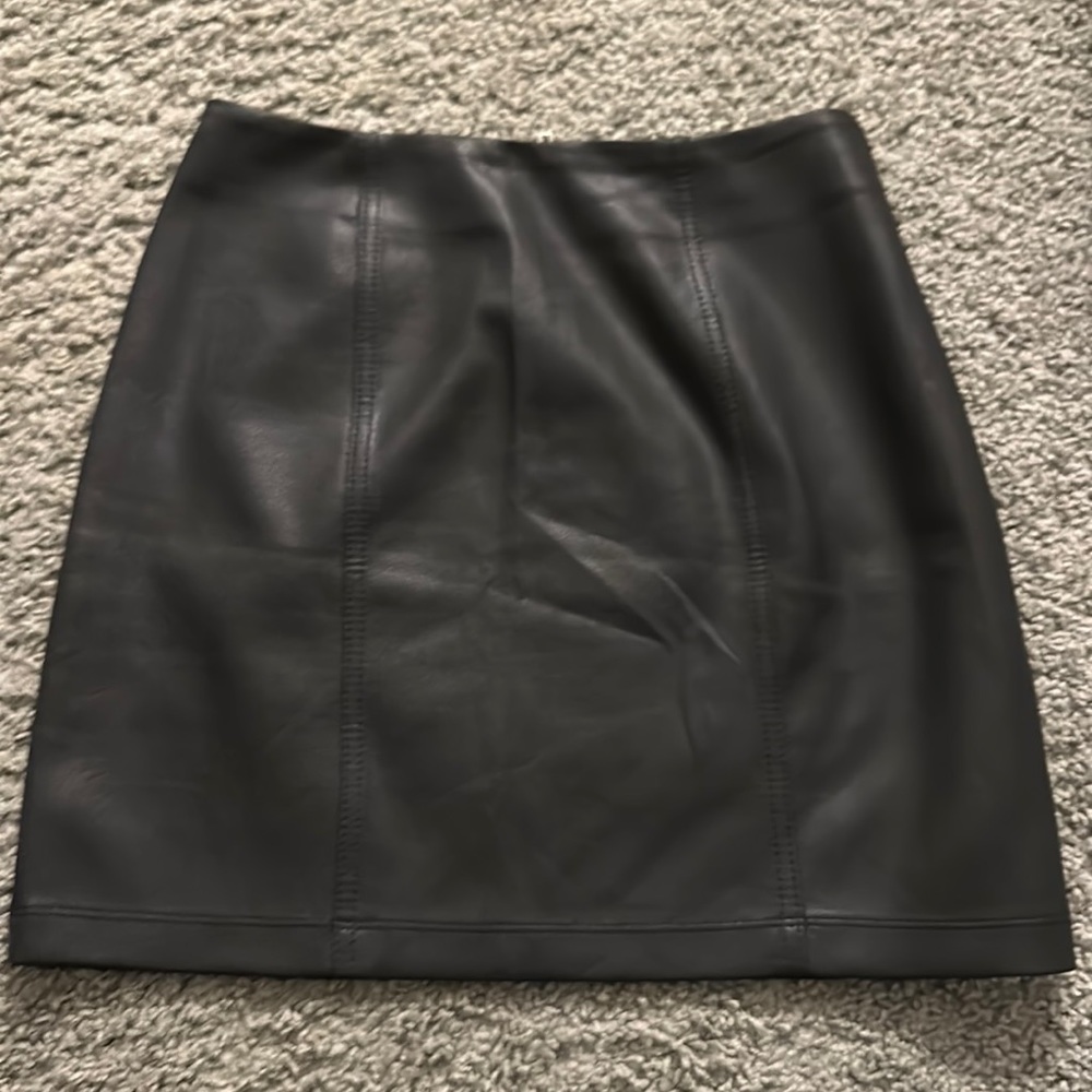 Altard state leather skirt